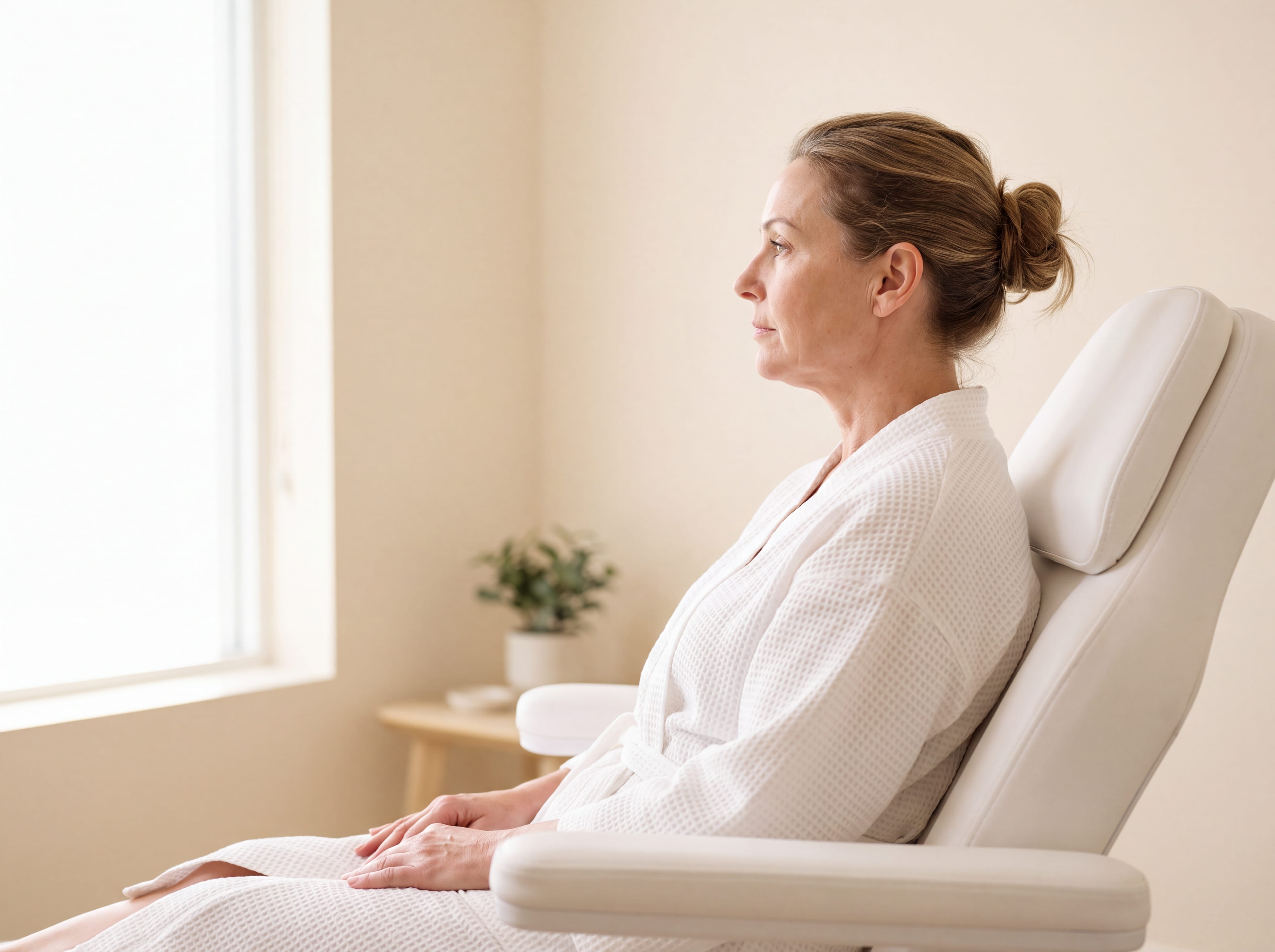 Jowls and jawline
