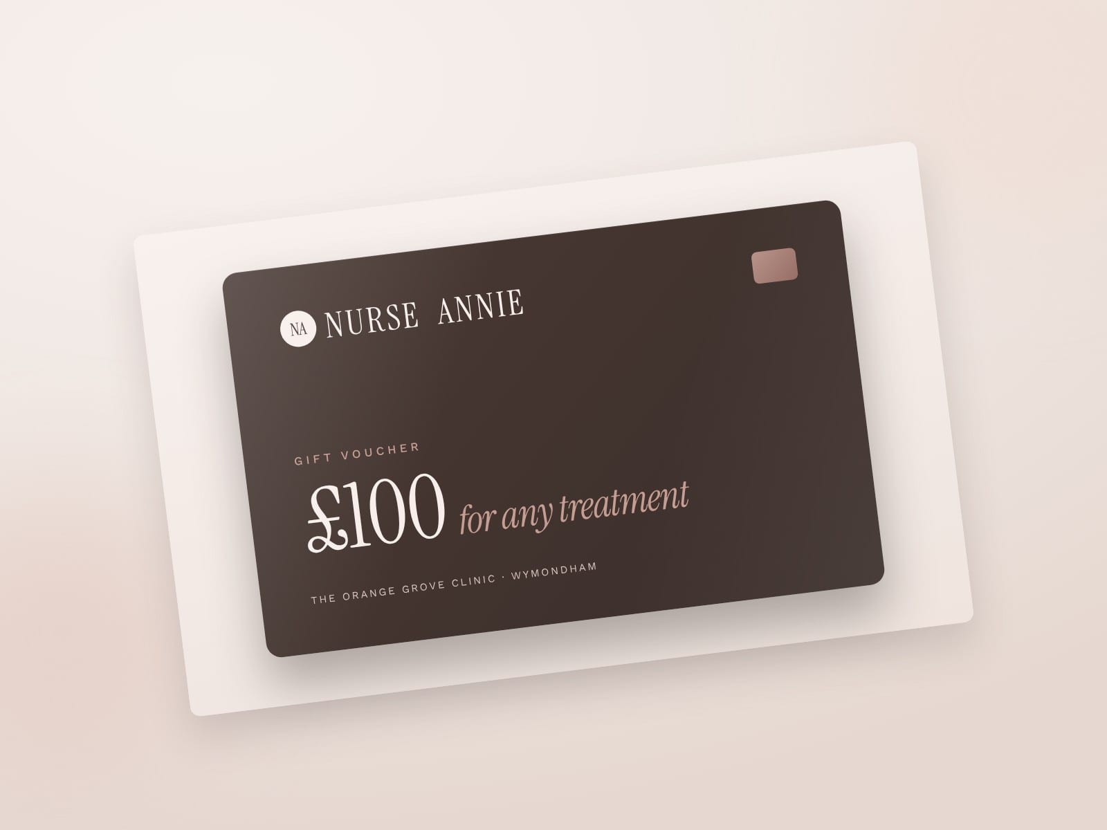 Nurse Annie Aesthetic Clinic gift voucher